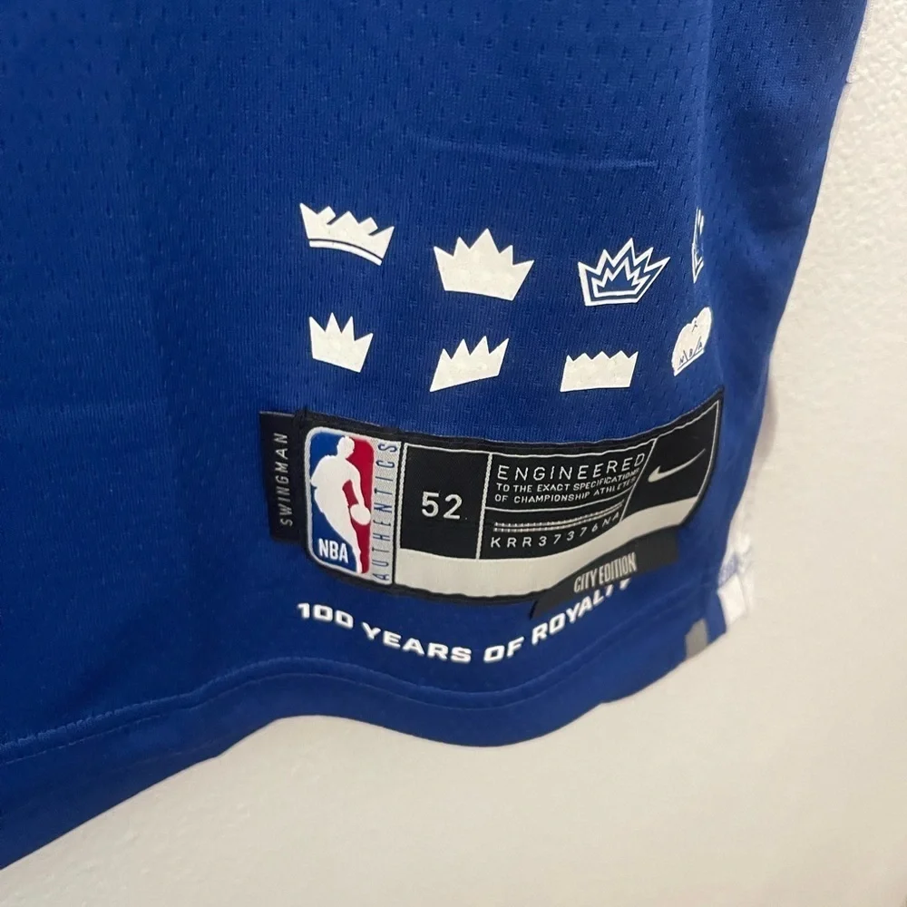 De'Aaron Fox Sacramento Kings Nike City Edition Swingman Jersey 2023/24 NBA Men
